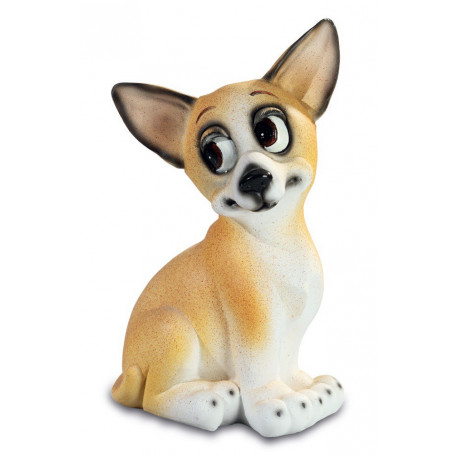 Statuette Chien Chihuahua humoristique - 28,5 cm