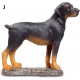 Figurine Chien dans pochette cadeau