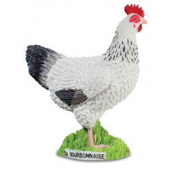 Figurine Poule La Bourbonnaise