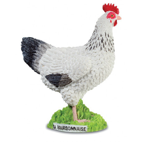 Figurine Poule La Bourbonnaise