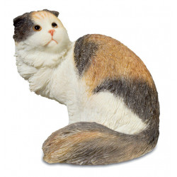 Figurine Chat Scottish Fold