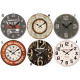 Horloge murale Pub rétro en bois - 34 cm