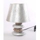 Lampe design Galet en céramique - Or ou Argent