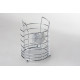 Porte ustensiles Range couverts de cuisine Coq métal chromé