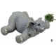 Figurine Eléphant avec herbe