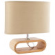 Lampe design en bois 