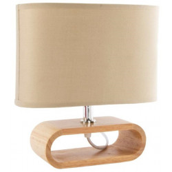 Lampe design en bois 
