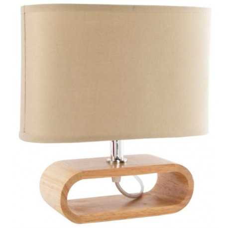 Lampe design en bois 