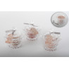 Bougie parfumée dans pot en verre
