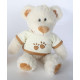 Peluche Ours avec pull - 26 cm