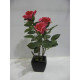 Fleurs artificielles Roses dans pot - 17 cm