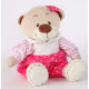 Peluche Ours avec pyjama - 25 cm