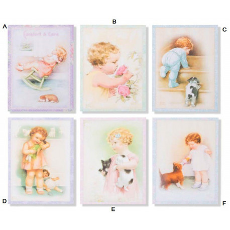 Tableau toile Enfant - 40 x 30 cm