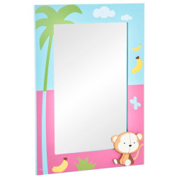 Miroir mural enfant Animaux 