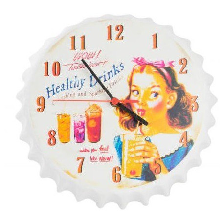 Horloge murale Capsule Vintage - 30 cm