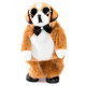 Peluche Chien danseur avec musique - 28 cm