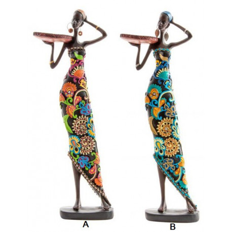 Statuette Femme africaine - 37 cm