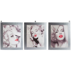 Cadre toile peinture Marilyn Monroe - 50 x 40 cm