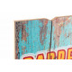 Tableau bois Barbecue Pub vintage - 60 x 30 cm