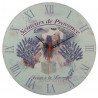 Horloge murale Lavande Provence - 30 cm