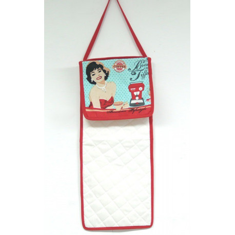 Sac à pain Vintage en coton 