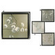 Tableau peinture design Fleurs - 50 x 50 cm