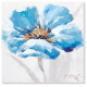 Tableau peinture Fleur - 30 x 30 cm