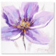 Tableau peinture Fleur - 30 x 30 cm