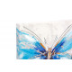 Tableau peinture Papillon - 30 x 30 cm