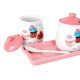 Set de 3 Saucières Cupcake en céramique