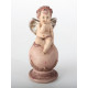 Statuette Ange assis sur boule - 25 cm