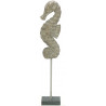 Statuette Hippocampe déco sur socle - 44 cm