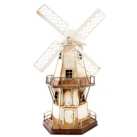 Réplique Moulin déco en métal - 26,5 cm