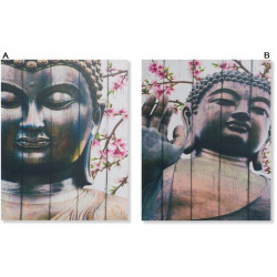 Tableau toile zen Bouddha - 50 x 40 cm