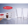 Set de 2 Tasses petit-déjeuner en verre