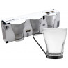 Set de 3 Tasses à café au lait en verre 24 cl 