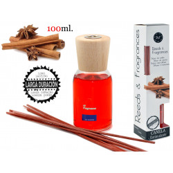 Diffuseur d'arômes parfum Canelle 100 ml + sticks