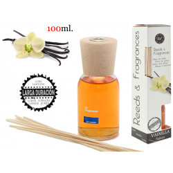 Diffuseur d'arômes parfum Vanille 100 ml + sticks
