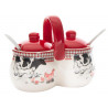 Set de 2 Saucières Vache en céramique