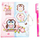 Coffret Journal intime Hibou + Stylo 