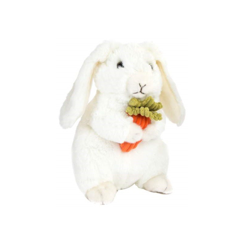 Peluche Lapin avec carotte - 20 cm