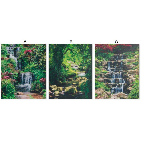 Tableau toile Cascade - 50 x 40 cm