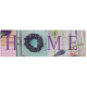 Tableau toile Love ou Home - 90 x 30 cm