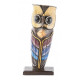 Statuette Hibou en bois - 30 cm