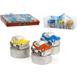 Set de 3 bougies voiture Coccinelle