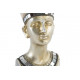 Figurine - Buste Reine d'Egypte Néfertiti couleur or - 17 cm