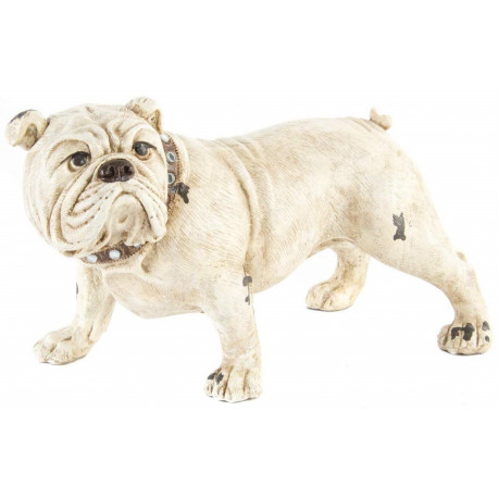 Statuette chien Bulldog - 26 cm