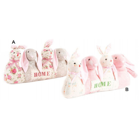 Cale Porte Poule Lapin " Home " - 44 cm