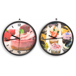 Horloge murale cuisine Gâteau / Cupcake 