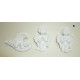 Lot de 3 Aimants figurine Ange 